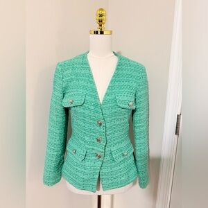 Maje Fitted Tweed Jacket